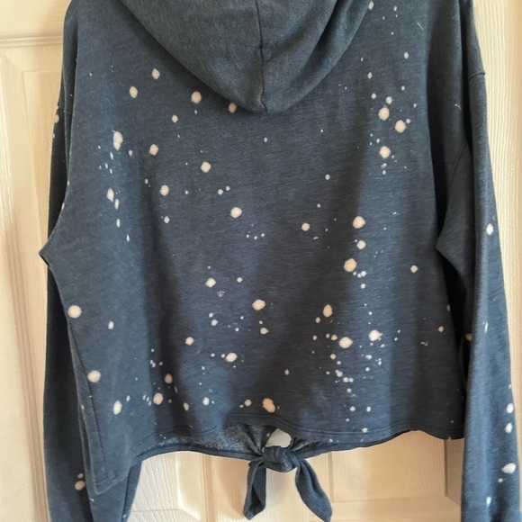 Women’s size large, Coka Cola hooded shirt, bleached,cropped - Picture 5 of 6